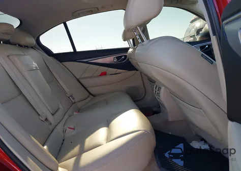 2014 Infiniti Q50 Premium из США, поврежденный, VIN JN1BV7AR6EM687455